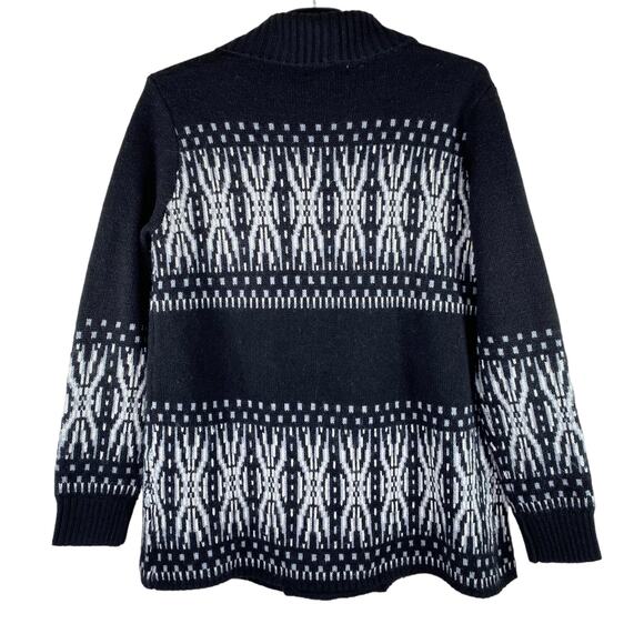 Honey Belle Boho Open Front Knitted Cardigan Sweater Medium - Picture 2 of 9